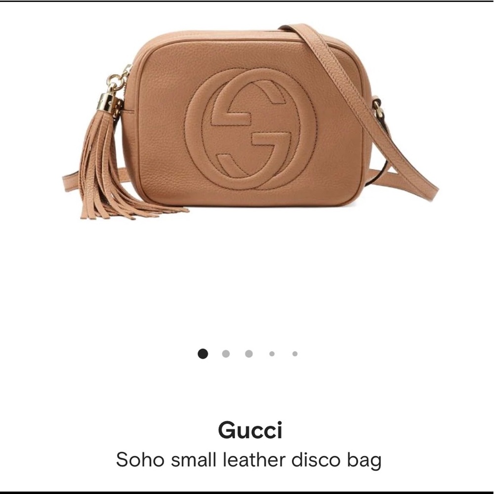 Authentic GUCCI soho leather disco bag